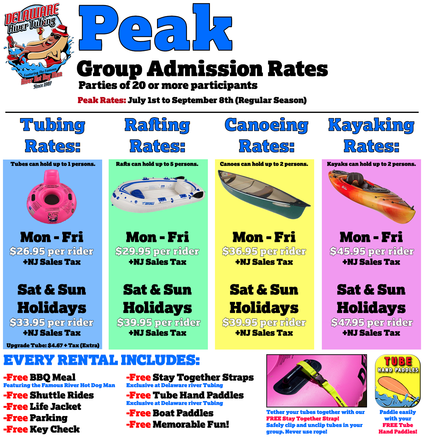 Peak Group Admission Pricing